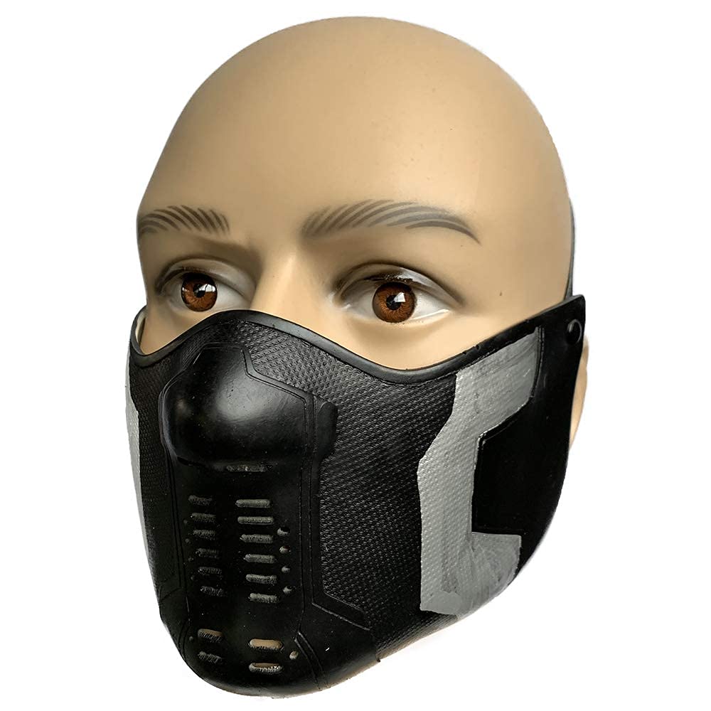 Amazon.com: Winter Soldier Latex Mask Bucky Barnes James